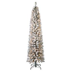 menards slim pre lit christmas tree