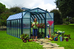 Palram® Canopia® Prestige 8' x 16' Greenhouse - Green/Twin Wall at