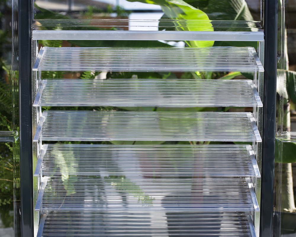 Palram Side Louver Greenhouse Window - Thumbnail 5