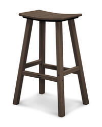 POLYWOOD Great Lakes Mahogany High Dining Patio Bar Stool