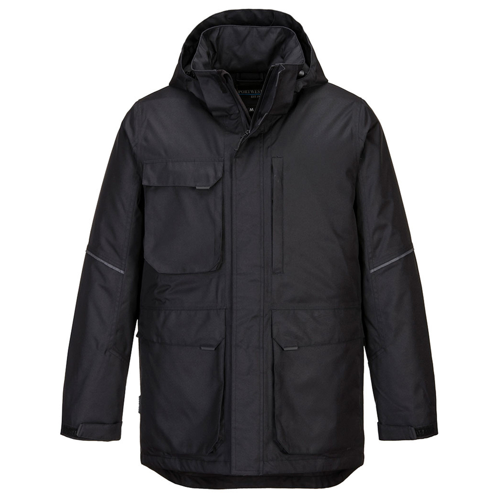 Portwest® KX360 Black Parka Jacket - Medium at Menards®
