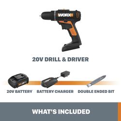 BLACK+DECKER® 20-Volt MAX™ Cordless 3/8 Drill Kit at Menards®