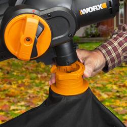 WORX® Trivac 12-Amp Corded 600 CFM Electric Leaf Blower, Vacuum ...