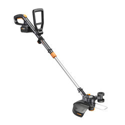 WORX 20V 12 Cordless Straight Shaft Grass Trimmer (1 x 2.0 Ah Battery and  1 x Charger) Black WG170.2 - Best Buy