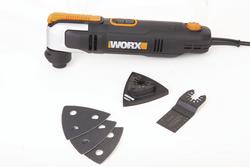 Worx WX686L Multiherramienta oscilante de 2.5 amperios con llave de clip