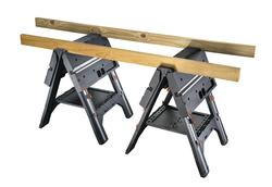 Worx Pegasus 2-in-1 Folding Work Table & Sawhorse, Easy Setup Portable  Workbench, 31 W x 25 D x 32 H Lightweight Worktable with Heavy-Duty Load  Capacity, WX051 - Includes 2 Clamps 