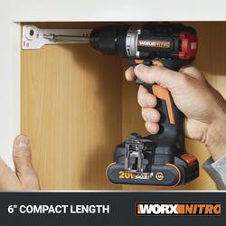 WORX 20V 10mm Drill Driver Kit with 35 piece kit including Battery