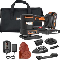 WORX® 20-Volt Cordless Sandeck Multi-Sander Kit - 20 Piece at Menards®