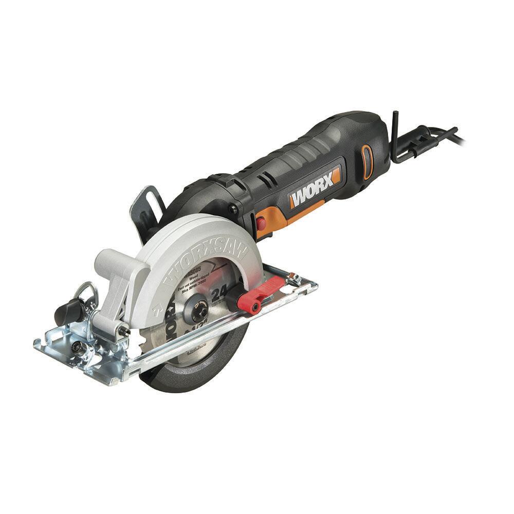 WORX WORXSAW 4.5-Inch Compact Circular Saw, Corded, WX429L WORX WORXSAW 4.5-Inch Compact Circular Saw, Corded, WX429L
