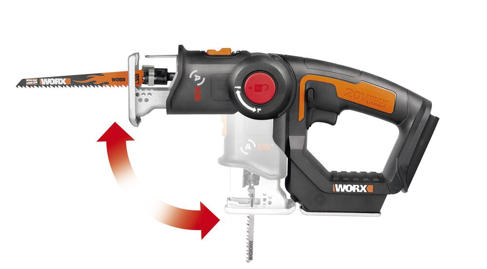 WORX® AXIS™ 20-Volt Cordless Multi-Purpose Orbital Jig