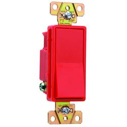 Switch レッド Gardner Bender 10 amps Rocker Switch Black/Red 1 pk Mfr# GSW