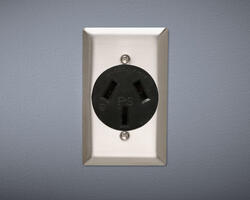 three prong range outlet