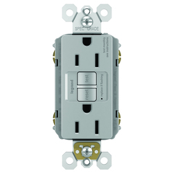 Legrand® radiant® 15-Amp Gray GFCI Decorator Outlet at Menards®
