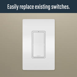 radiant® Wireless Smart Switch with Netatmo, White