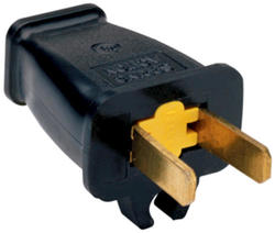  Legrand - Pass & Seymour - Enchufe hermético de hoja recta de  15 amperios, repuesto de enchufe eléctrico amarillo resistente con 125  voltios para usar como enchufe de repuesto eléctrico, PS14W47CCV3, 