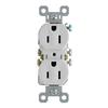 Legrand® TradeMaster® 15 Amp White Tamper-Resistant Duplex Outlet