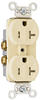 Legrand® 20 Amp Ivory Tamper-Resistant Duplex Outlet