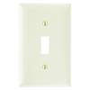 Legrand® Pass & Seymour TradeMaster® Nylon 1-Gang Toggle Switch Wall Plate - 10 Pack