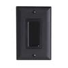 Legrand® On-Q In-Wall Cable Access Brush Plate, Black