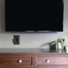 Legrand® On-Q In-Wall Cable Access Brush Plate, Black