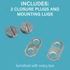 Legrand® Pass & Seymour 1-Gang 3/4" 5-Hole Weatherproof Round Electrical Box