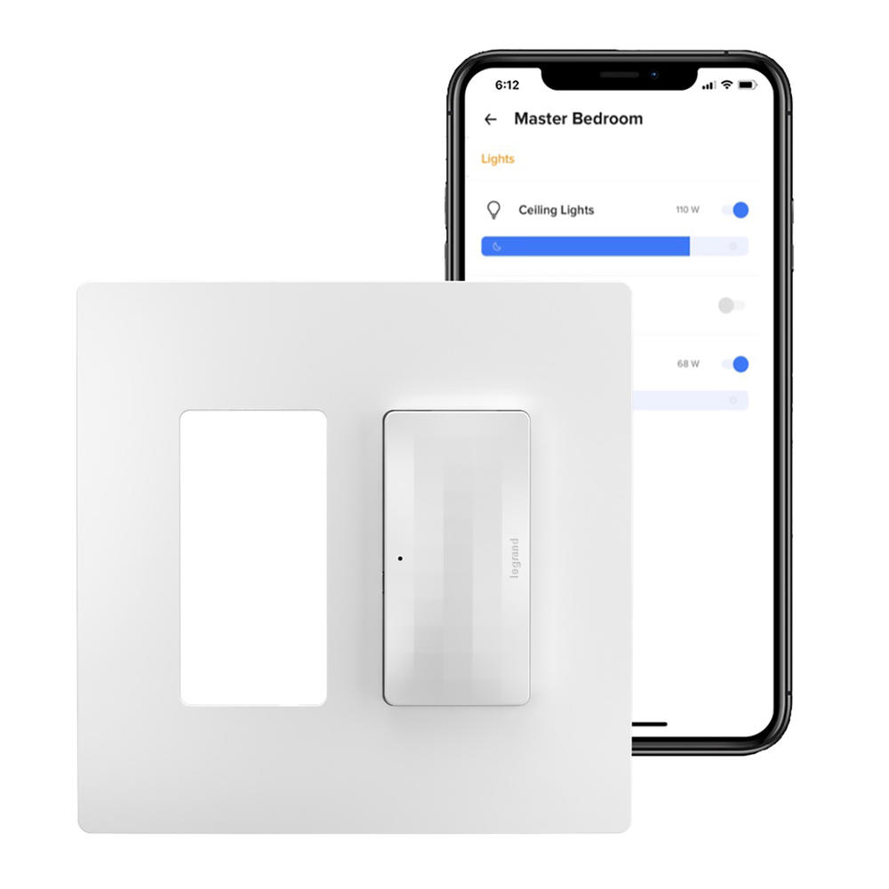 Legrand radiant with Netatmo Surface Mount Smart Gateway Hub, Light Almond