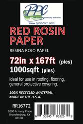 36-Inch X 167-Foot Red Rosin Paper