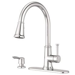 Pfister® Renato™ One-handle Pull-down Chrome Kitchen Faucet At Menards®