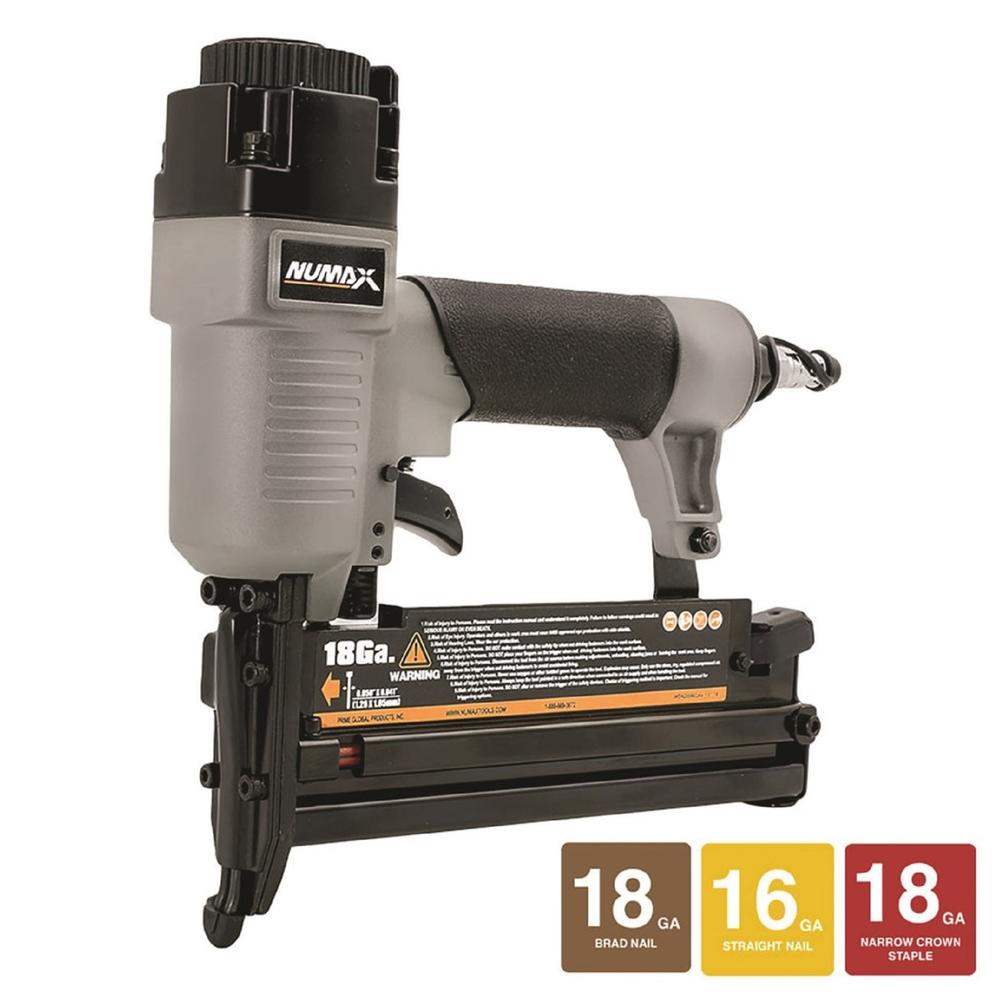 16/18 Gauge 3-in-1 Air Nailer/Stapler