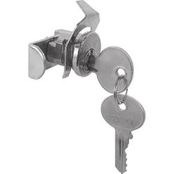 Prime-Line MP4318 Mail Box Lock, 5 Pin, Counter Clockwise, Cutler, N