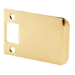 2 Sets Door Strike Plates, Standard Door Latch Restorer With Dust Box Strike Plates For Interior Doors Universal Security Door Lock Hardware Repair - View #4