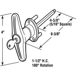 Prime-Line® Overhead Garage Door 1-1/2