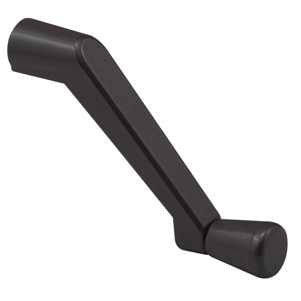 Prime-Line Enamel White Zinc Single-Arm Casement Long Crank Operator Handle For Truth