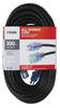 Prime 100' 12/3 All-Rubber Heavy-Duty Black Outdoor Extension Cord