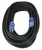 Prime 100' 12/3 All-Rubber Heavy-Duty Black Outdoor Extension Cord