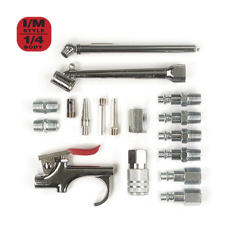 Air Tool Accessory Kit, 17 Pc. Air Tool Accessory Kit, 17 Pc.