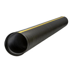 10" x 20' Corrugated Dual-Wall Solid Belled End Culvert Drainage Pipe
