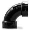 4" Corrugated Drain Pipe 90-Degree Elbow