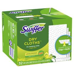 Swiffer Sweeper Heavy-Duty Dry Sweeping Cloth Refill Pads Unscented  (32-Count) 003700077198 - The Home Depot