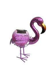 Solar-Powered Flamingo Garden Light at Menards®