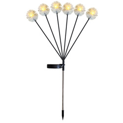 Nolee and Co. Dandelion Solar-Powered Sway LED Lights - 2 Pack at