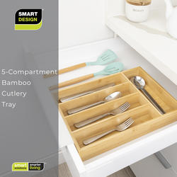 Kitchen Details 5 Compartment Cutlery Tray