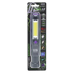 LitezAll Dual Purpose Task Light & Flashlight, 400 Lumens COB LED Includes  3 AA Batteries