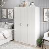 Ivory 71" Wardrobe/Storage Cabinet