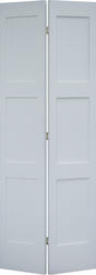 Mastercraft® 24W x 80H Primed Woodgrain 6-Panel Colonist Bi-Fold Closet  Door at Menards®