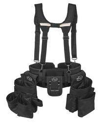 Dead On Tools 24 Pocket Framer s Tool Belt with Suspenders at