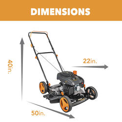 Reviews for Pulsar 21 in. 200 cc Gas Recoil Start, Walk Behind Push Mower,  Self-Propelled 3-in-1 with 7 Position Height Adjustment