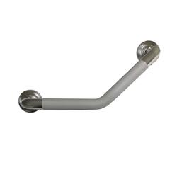 PULSE ShowerSpas ErgoAngleBar 20" x 1-1/4" Stainless Steel Brushed Grab ...