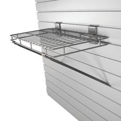 24 x 14 Wire Shoe Rack SlatWall Accessory – GarageCabinets.com