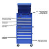 Masterforce® 30"W x 24"D Blue 5-Drawer Tool Cabinet